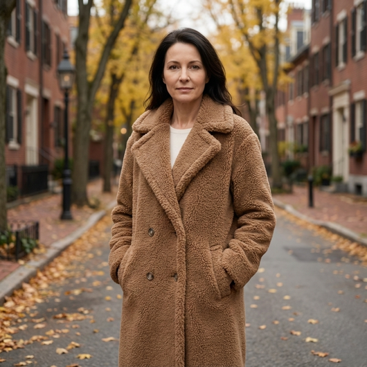 The Maison Teddy Coat